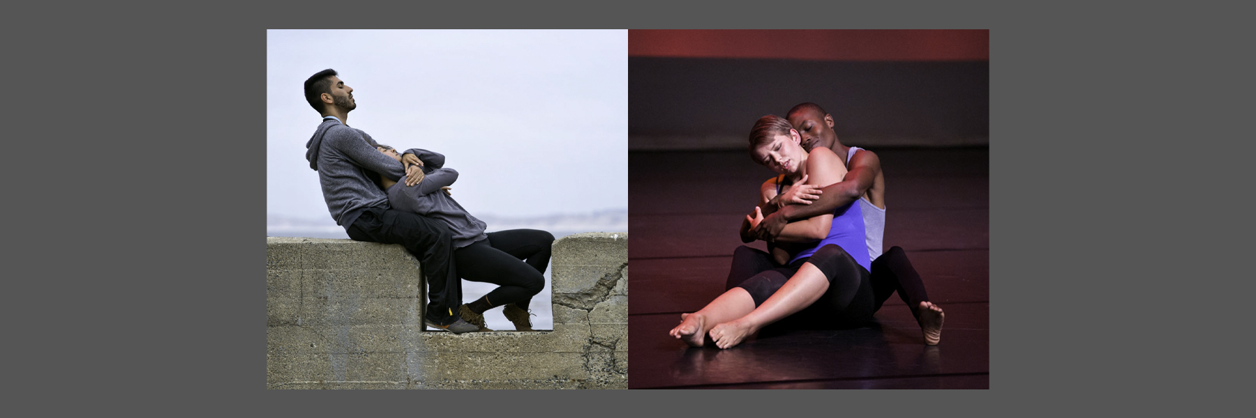 two sets of dancing couples in a pose 