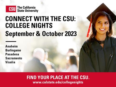 Connect with the CSU&#58; College Nights September &amp; October 2023